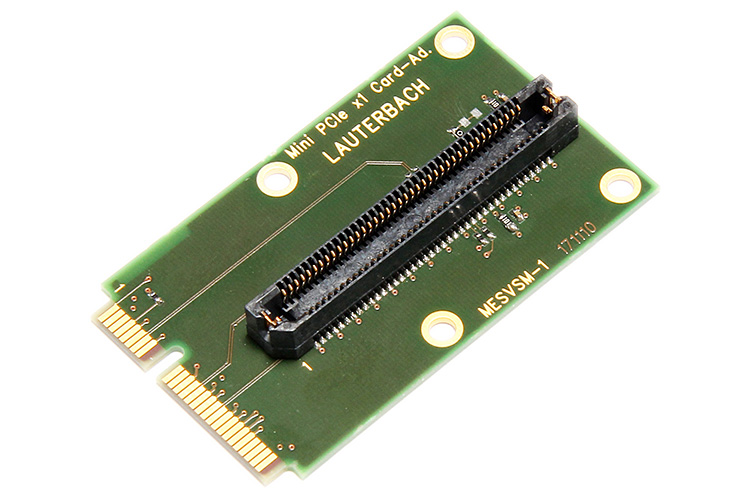 PTSERIAL-MiniPCIe-Gen3 x1スロットカードコンバータ